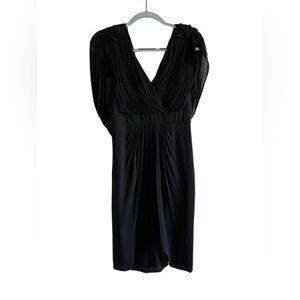 Charles Chang-Lima Black Dynasty Jersey Dress, Size: 6